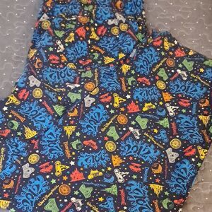 Disney Parks 2012 Colorful Lounge Pants Pajamas size XL